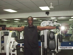 its a way of life here. zone 6 gym, camp arifjan. kuwait city 2008