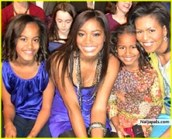 Me and Obama's family