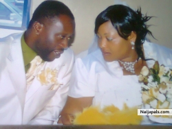 My humble self and my queen on our wedding day, 5th March, 2011 @ Abuja.