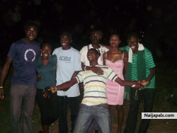 posing wth palies in accra