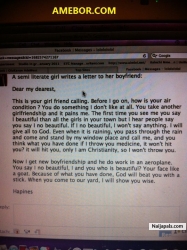 seriously cnt jt stop laffing anytym i read dis letter..............