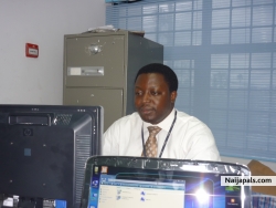 in da office