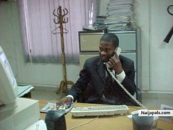 in my office in 2001