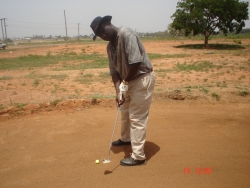 Golfing