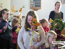 Palm Sunday in Nederland.