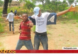 Me and Segun on our graduation day