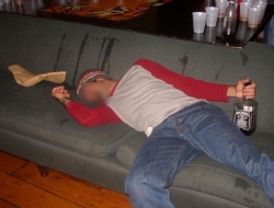 just booze...