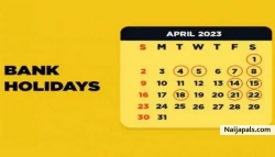 13 to 15 April. 2 days after my birthday..