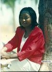 the woman in red