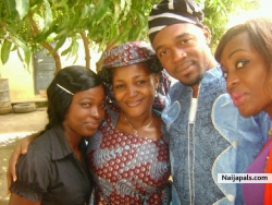 Jennie, me, ma wife and a friend