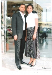 me and lovely wife.