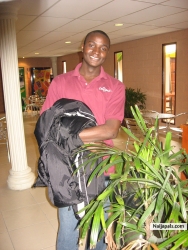 In the student lounge