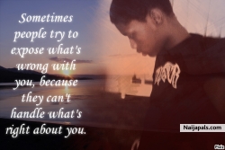 jus me nd that tru quote :'(