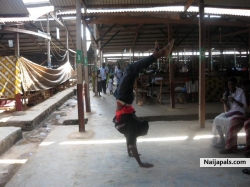 Tosin at Camp Rehasals