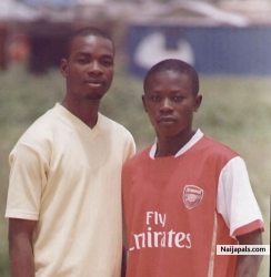 joe and dayo in school