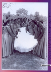 My bridal train