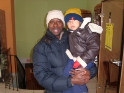 Daddy and son
