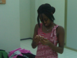 lookin' serious...lol...not really..dats all fiction...