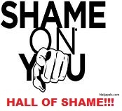 HALL OF SHAME