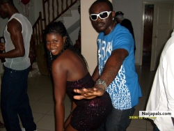Bitch grindin on me...damn....but i no stand...lol