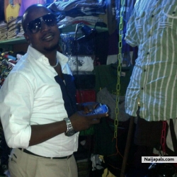 @Blackboybb shopping centre where i went to pick some stuffs,really comfortable as an actor/producer not bragging please.
