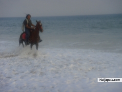 Long ride in the beach..