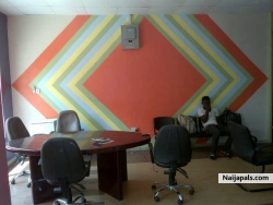 an office walla side desin SQURE