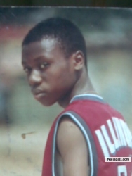 In my b.ball jersey