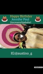 JENIFER PAUL (HAPPY BIRTHDAY) by Austino G