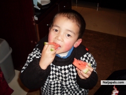 celebrate with watermeloon