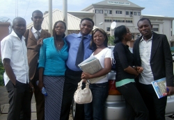 Members of the Nigerian Student Journalists' Forum
