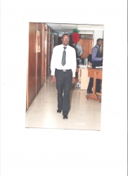 am here