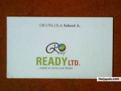 business card sample