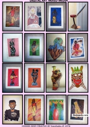 FREE EXHIBITION DIGITAL ART BASE IN KASOBABA INTERNATIONAL GALLERY