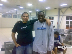 Away from home...but feel at home with my friend Ahmed!