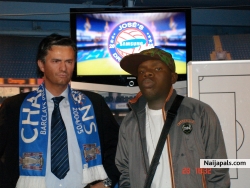 that me and cheasea coach manager way back in stanford bridge