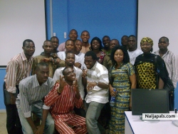 me and colleagues
