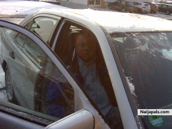 me in my car