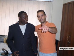 This is Me and Samer (My Project Manager)