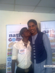 with a dancer, David@a national event...