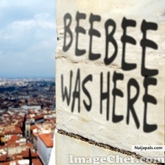 beebee was here...don't shout