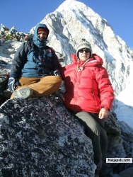 Kalapathar hiking, Nepal.