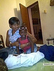 me and a family friend