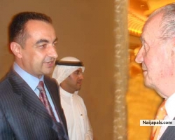 His Higher Excellency Juan Carlos King of Spain with Mohamed Dekkak Chairman and Founder of Adgeco Group