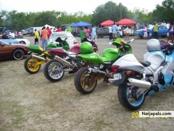 A motorcycle show