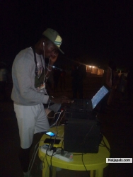 Dj Ajasco official DJ @Orientation_Brocasting_Service_wamakocamp_Sokoto. camp_fire_night