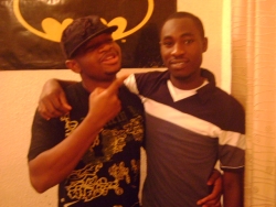 me and ma man brigth..