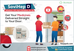 Sovihep D Tablet - Buy Sofosbuvir 400 mg and Daclatasvir 60 mg Online | HCV Infection Drug