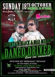 danfo driver live @ club la mela,naples, italy.
