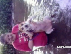 Miss Peaches and I Fishing.